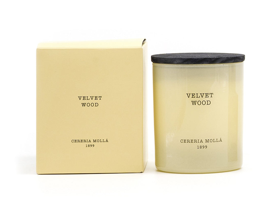 Bougie Velvet Wood 600gr - Cereria Molla 1899