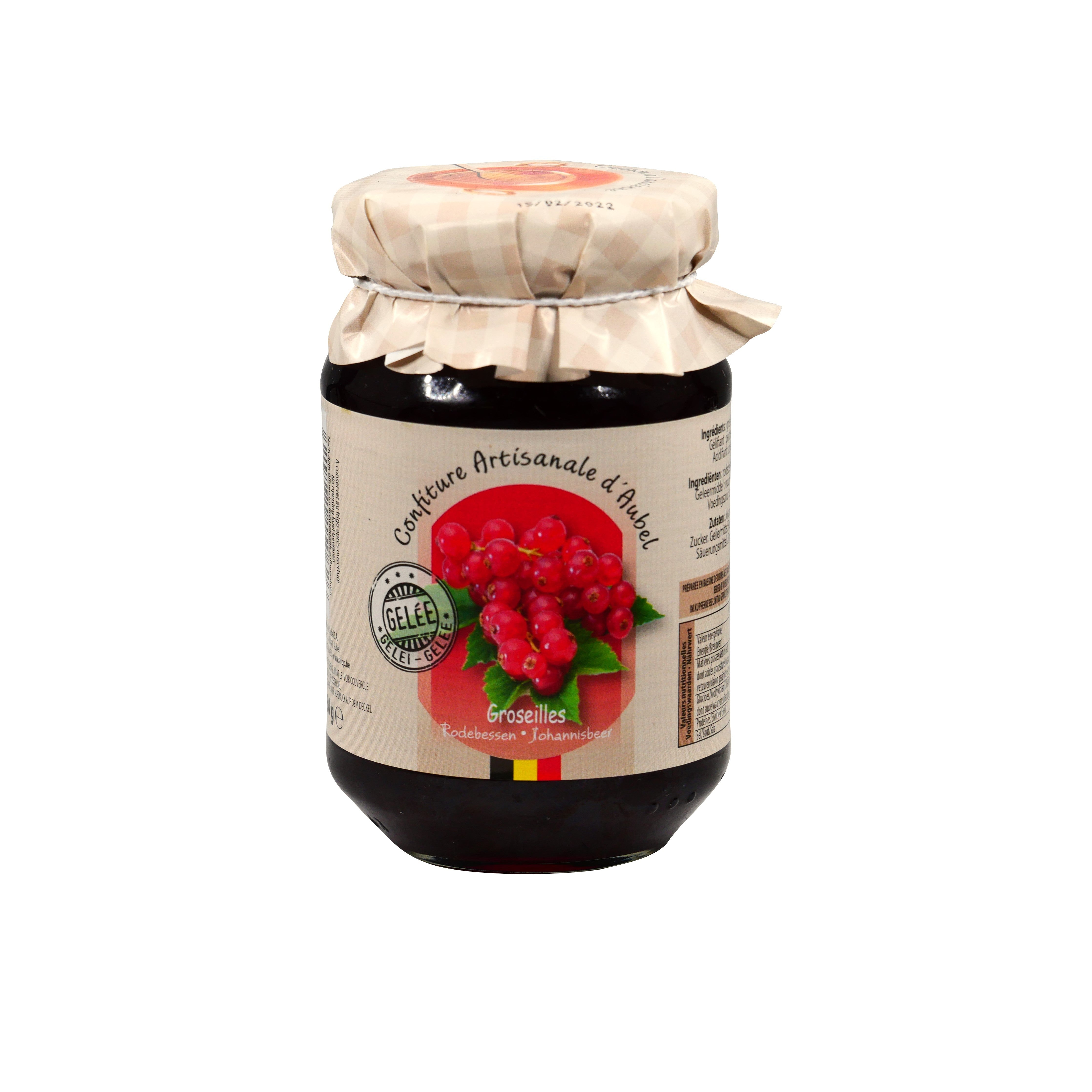 Artisanal Redcurrant Jelly - Aubel Syrup Factory
