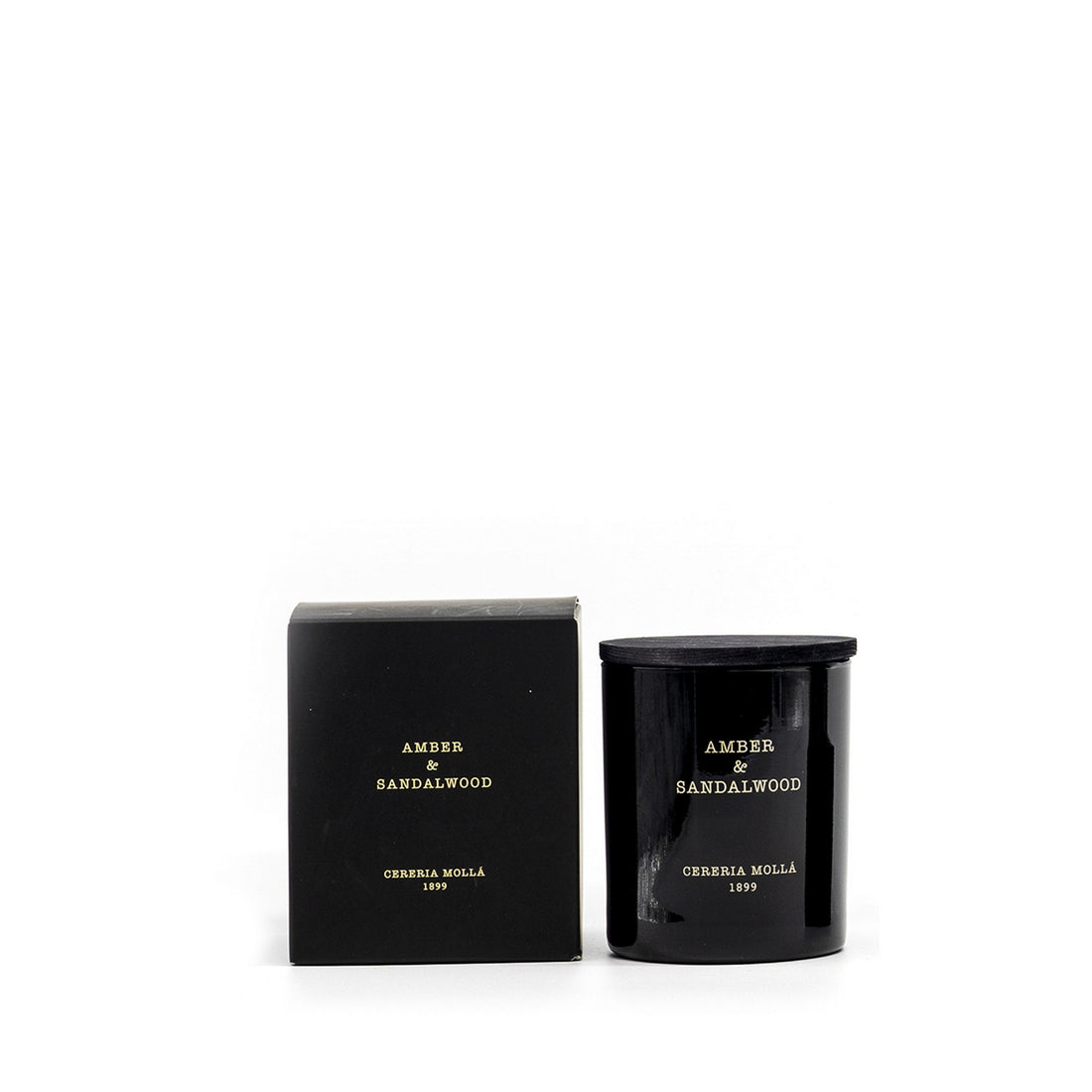 Bougie amber & sandalwood premium 230gr - CERERIA MOLLA 1899