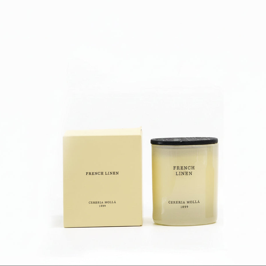 Bougie Parfumée French Linen 230g | Cereria Mollá 1899
