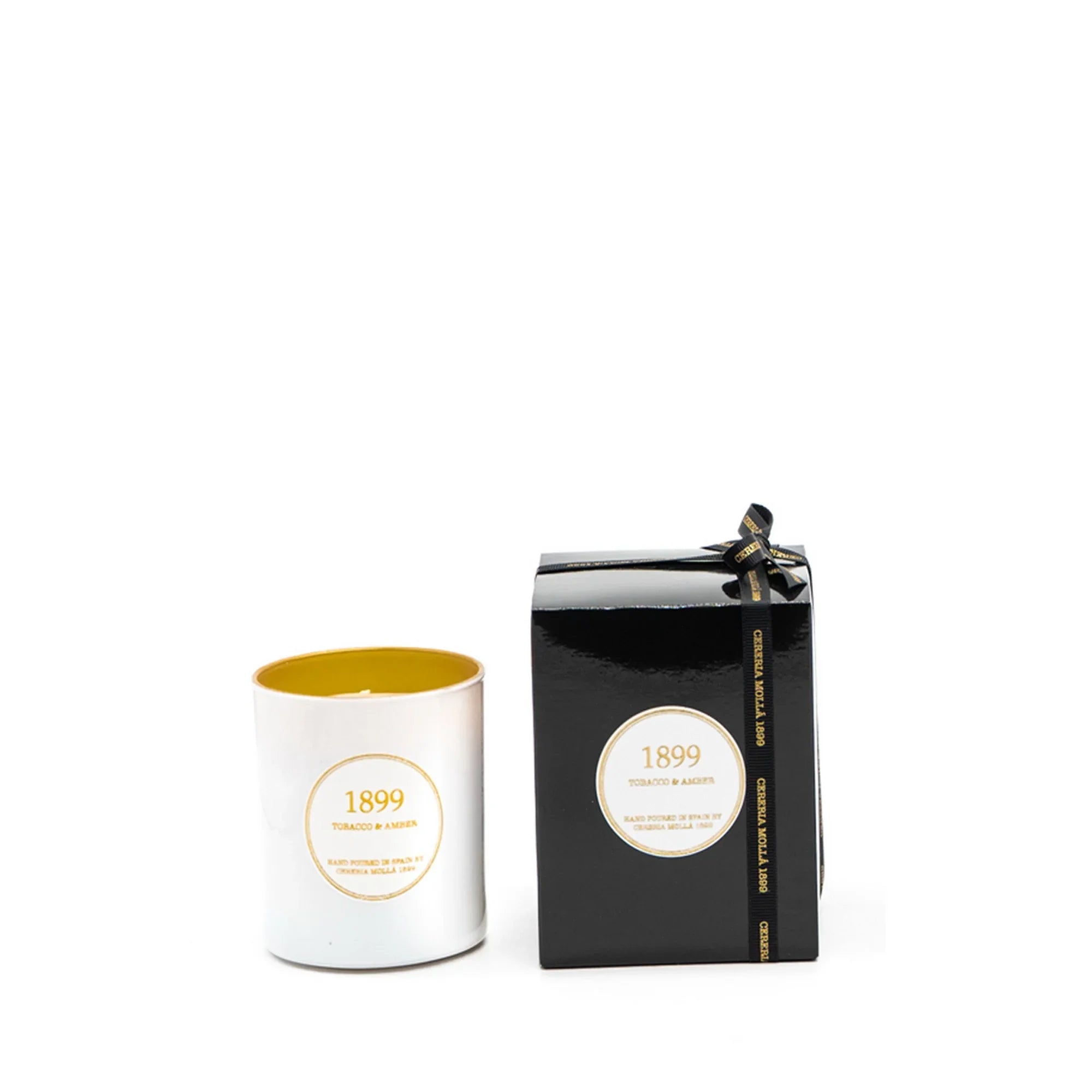 Tobacco & Amber Scented Candle 230g | Cereria Molla 1899