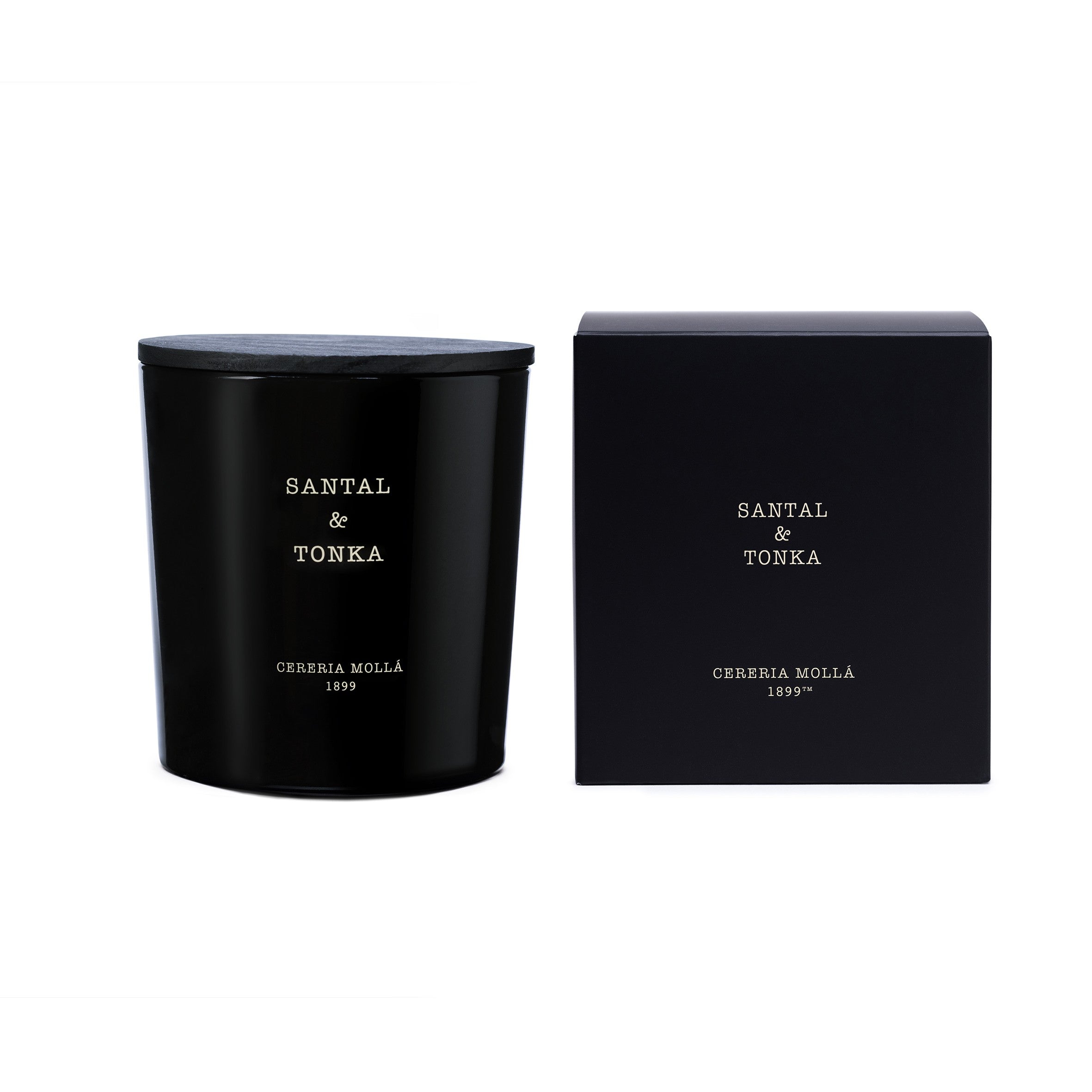 Sandalwood Tonka Scented Candle 600g | Cereria Molla 1899