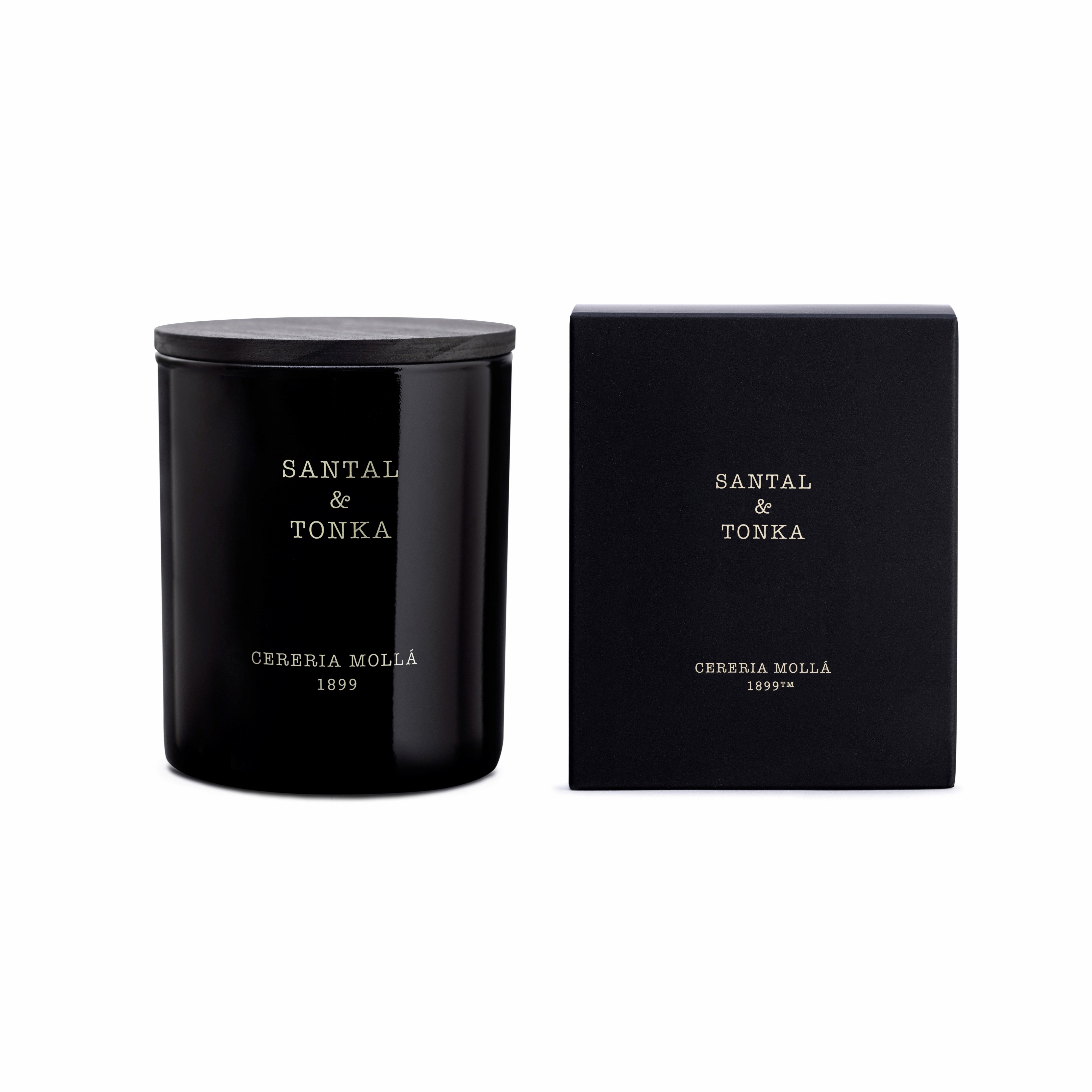 Sandalwood & Tonka Scented Candle 600g | Cereria Molla 1899