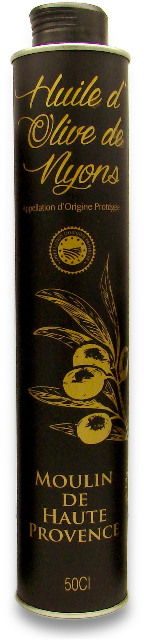 Olive oil AOP Nyons 50 cl - Moulin de Haute Provence
