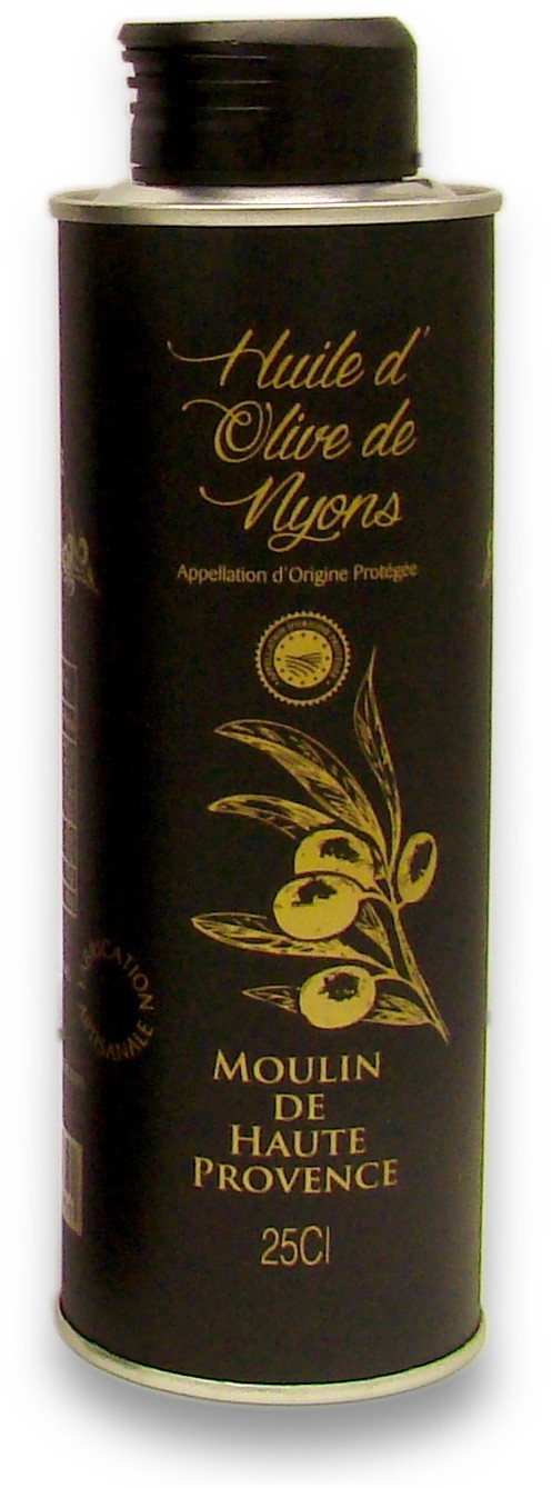 Olive oil AOP Nyons 25 cl - Moulin de Haute Provence