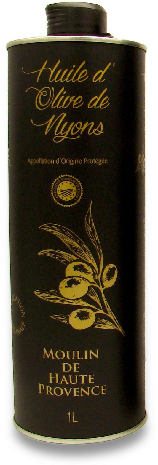 Huile d'olive AOP Nyons 1 L - Moulin de Haute Provence