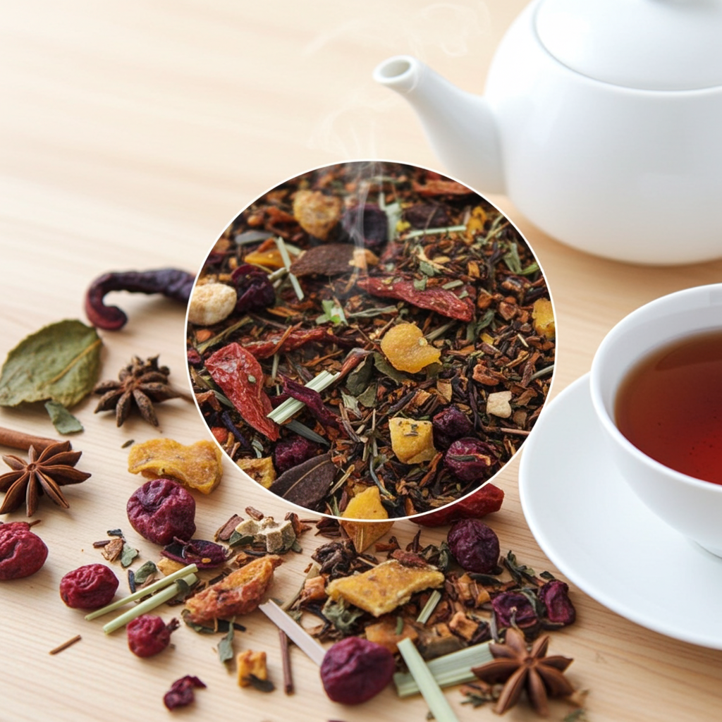 Rooibos Mangue Menthe Citron BIO 100g | FBKT