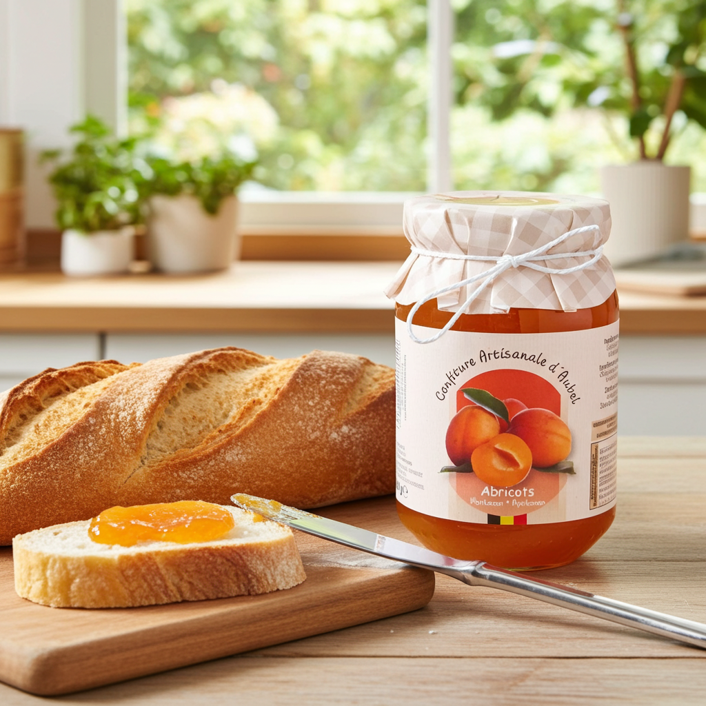 Confiture Artisanale Abricot 330g I Siroperie d'Aubel