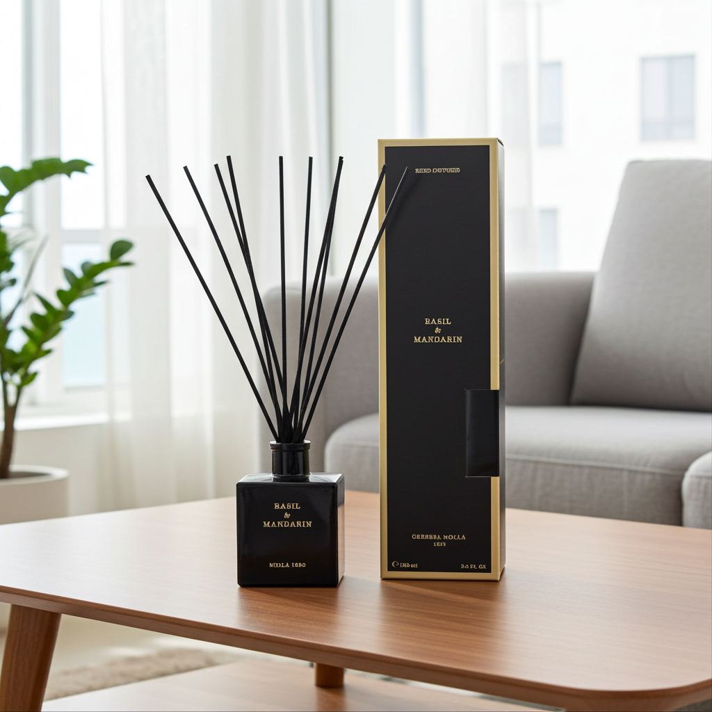 Diffuseur Mikado Basil & Mandarin 100ml | Cereria Mollá 1899