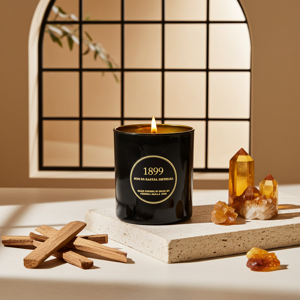 Imperial Sandalwood Scented Candle 230g | Cereria Molla 1899 