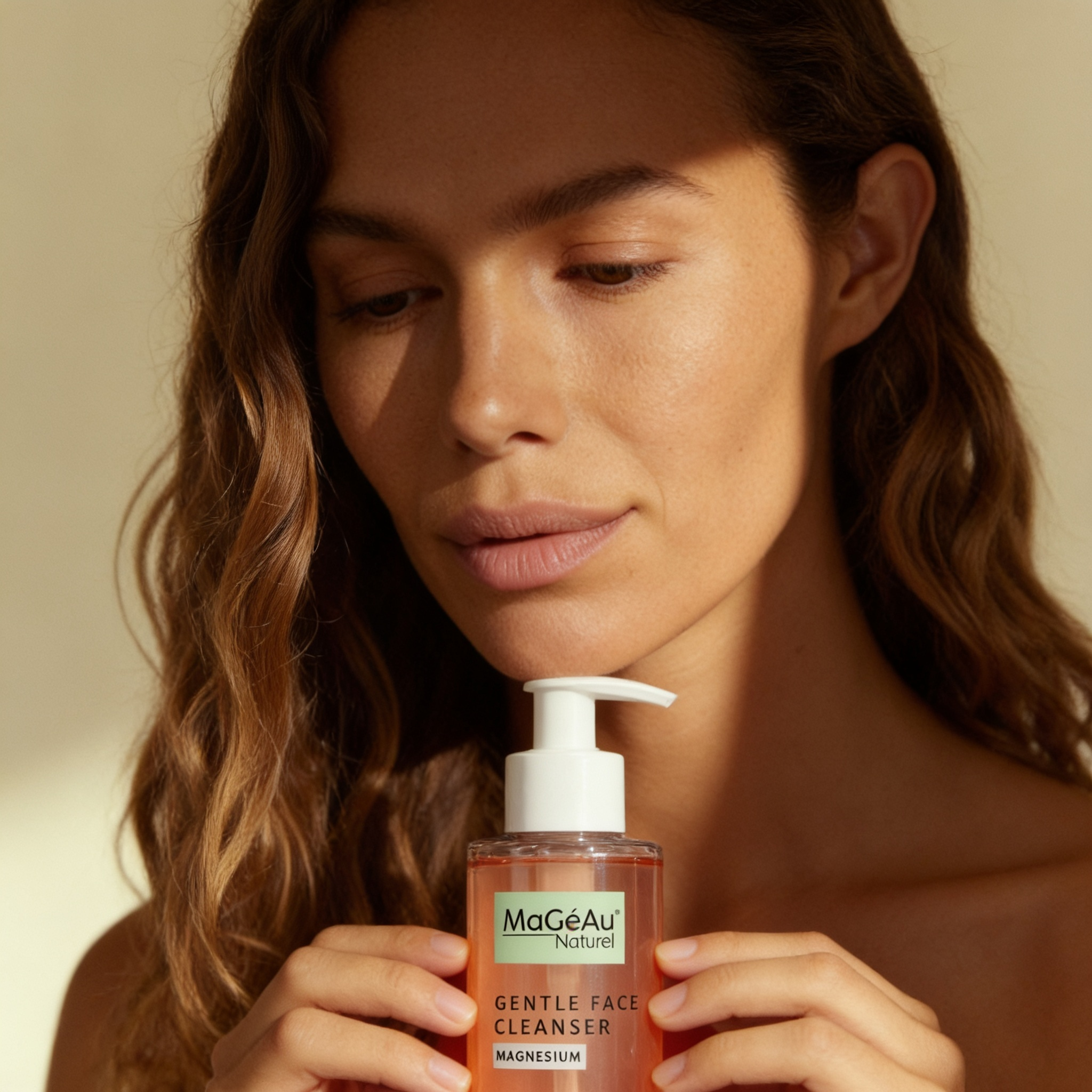 Nettoyant Visage au Magnésium pour Peau Sensible, Stressée & Fragile | MaGéAu Naturel