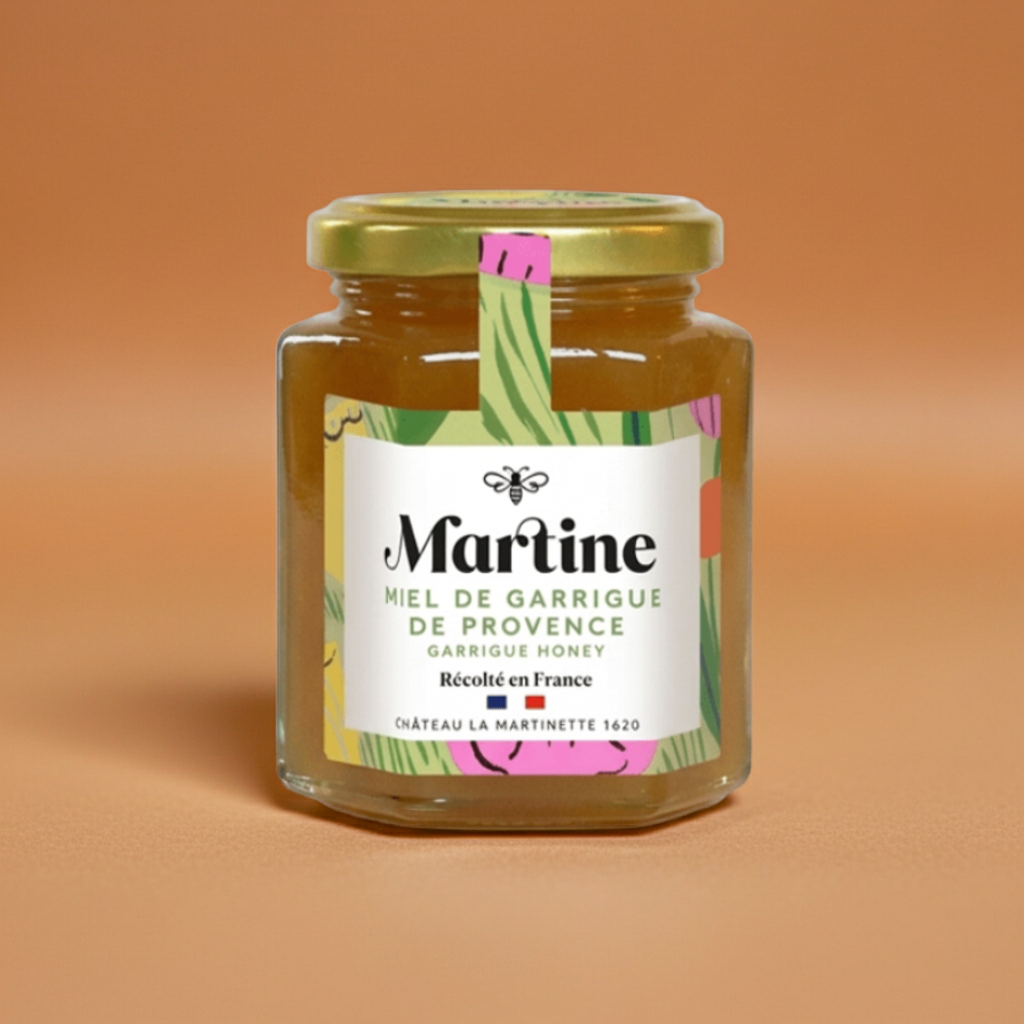 Miel de Garrigue Artisanal 250g | Miel Martine
