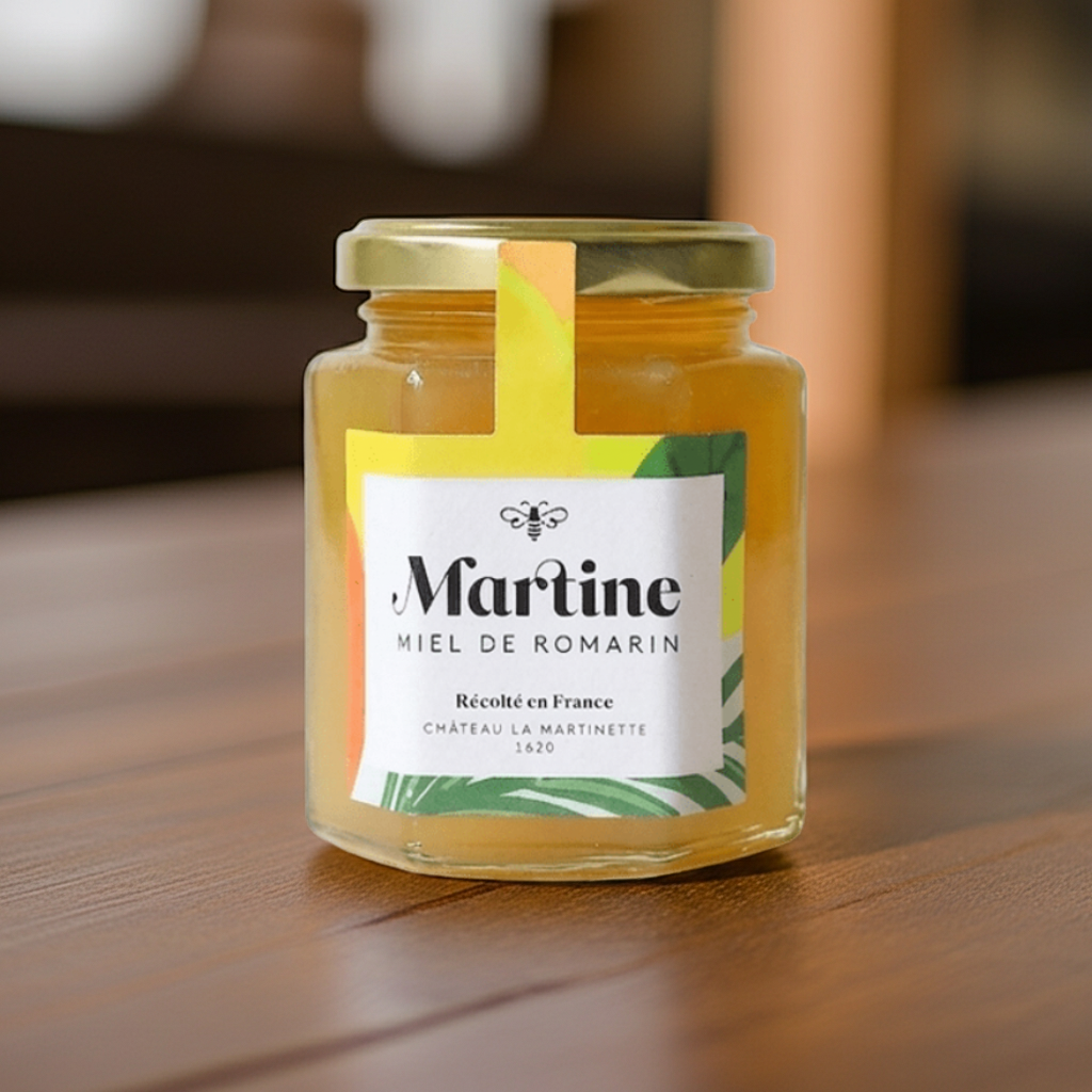 Miel de Romarin Artisanal 250g | Miel Martine