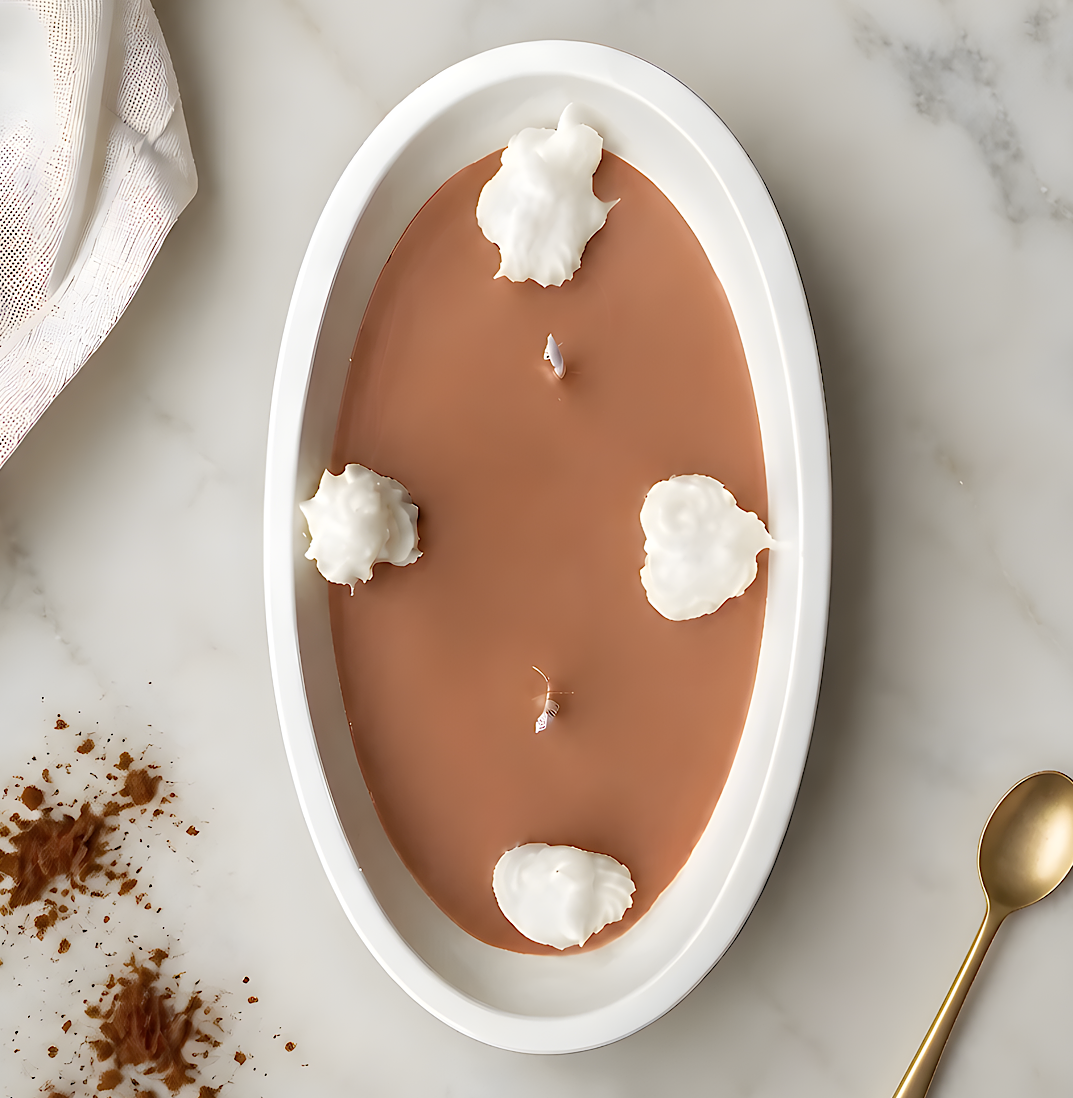 Bougie Parfumée Nuage de Cappuccino 370g | Lueur & Cire