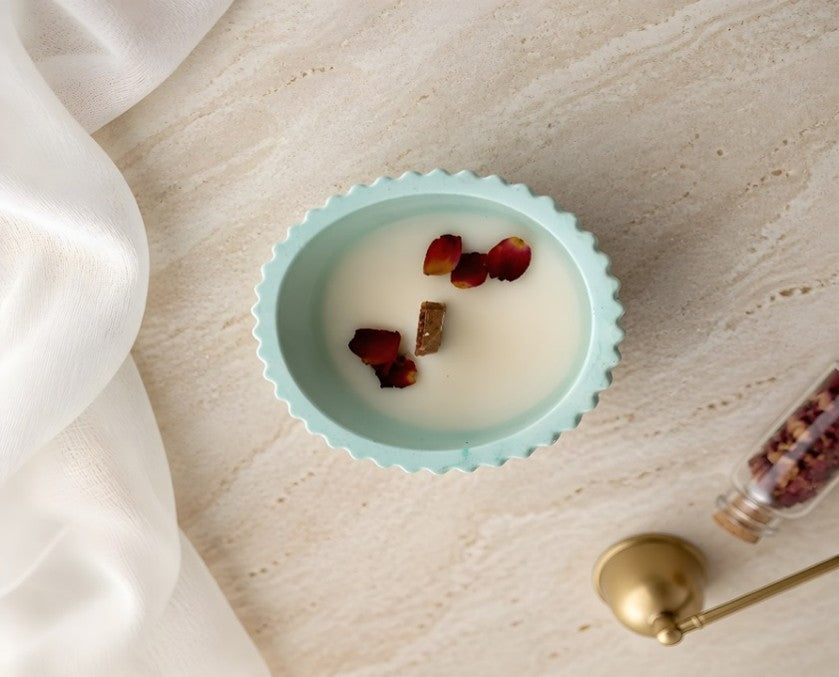 Bougie Parfumée Lagon Coco 290g | Lueur & Cire