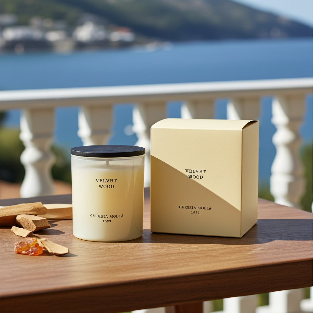 Bougie Parfumée Velvet Wood 230g | Cereria Mollá 1899