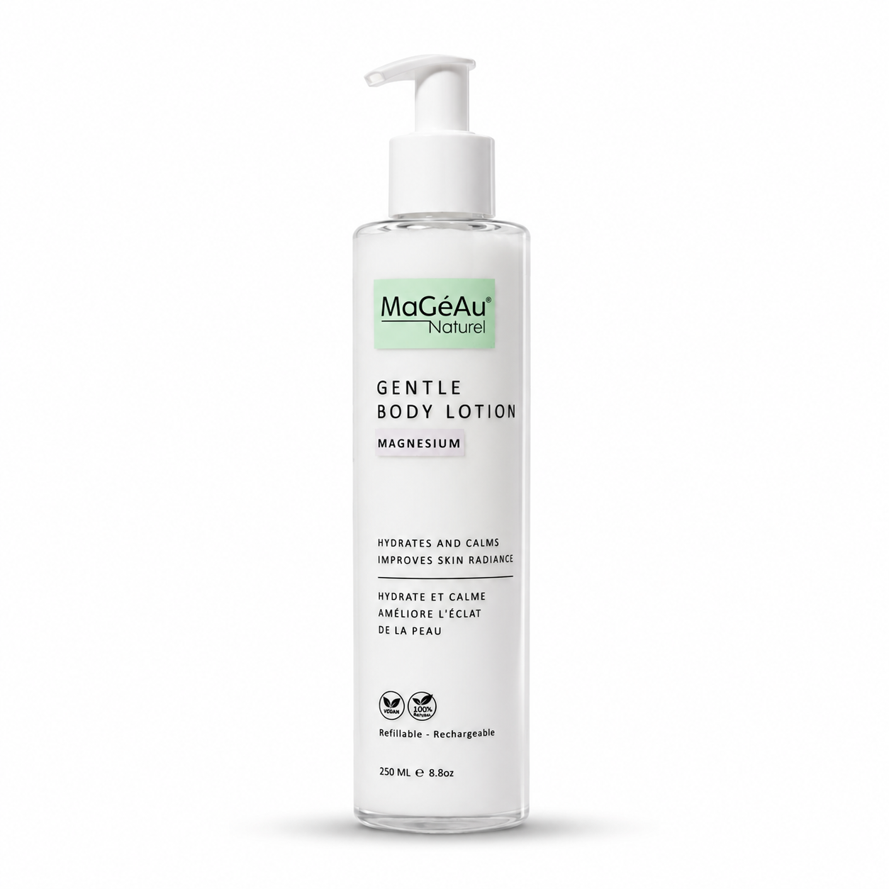 Lotion Corps au Magnésium 250ml | MaGéAu Naturel