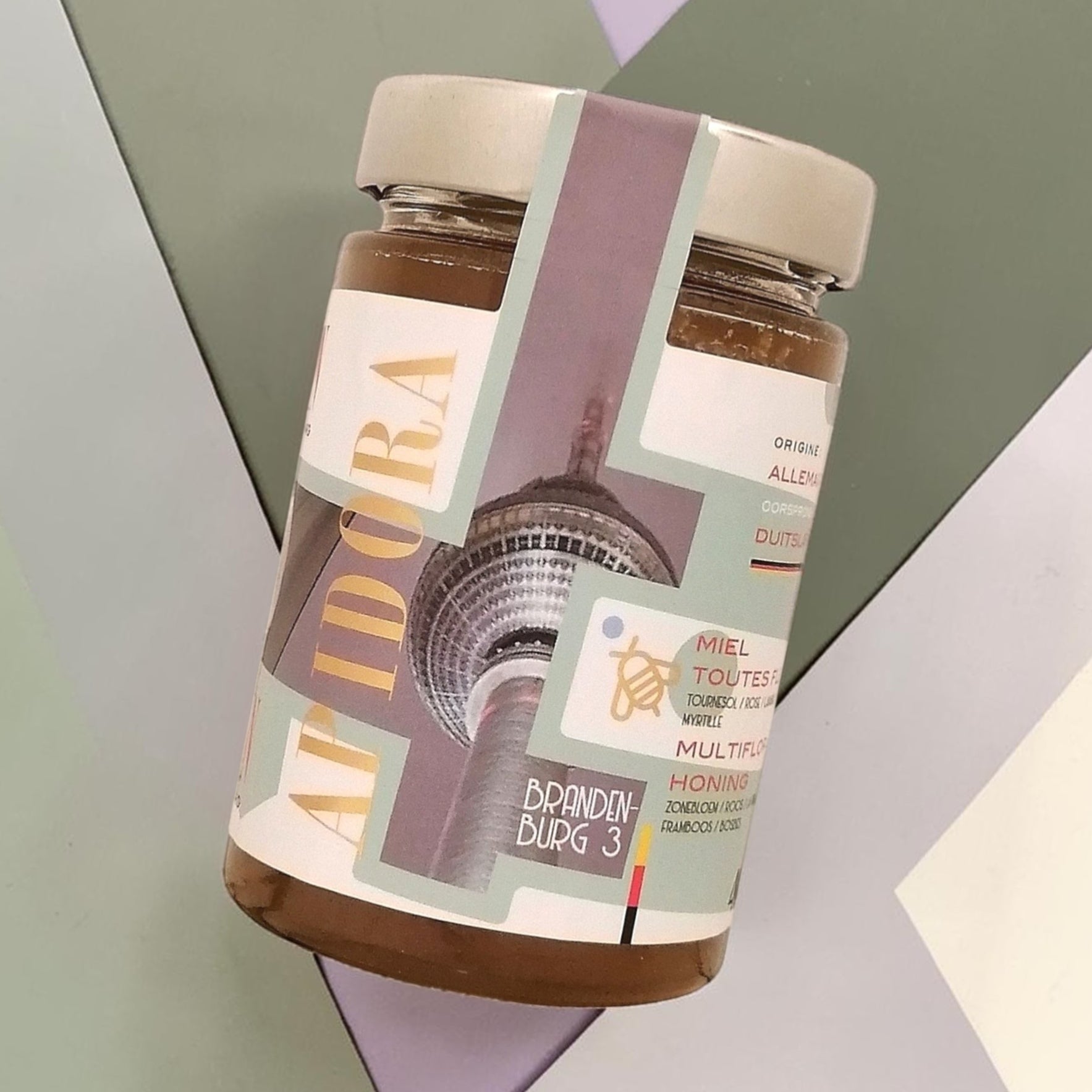 Miel de Berlin Toutes Fleurs 400g | APIDORA
