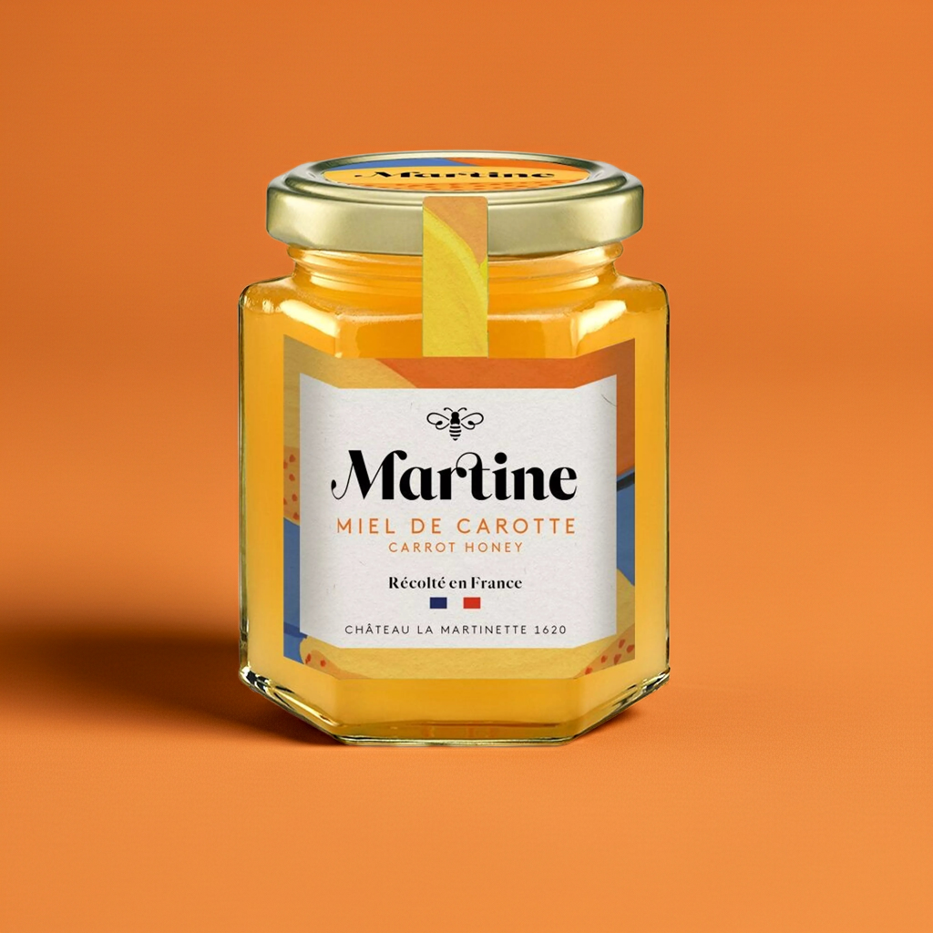 Ambachtelijke wortelshoning 250 g | Martine Honey