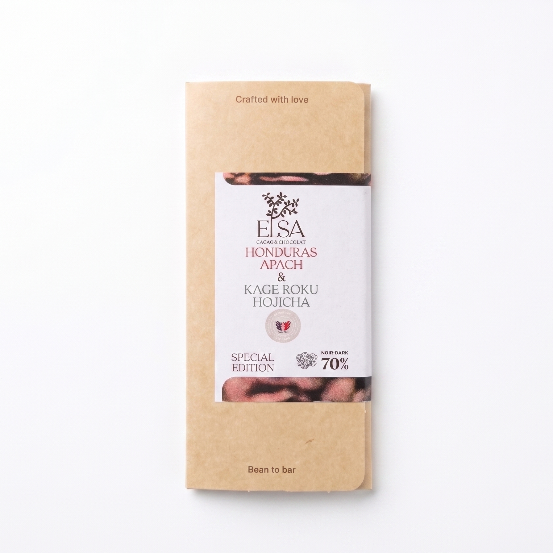 Tablette de Chocolat Noir 70% Honduras Apach | Elsa