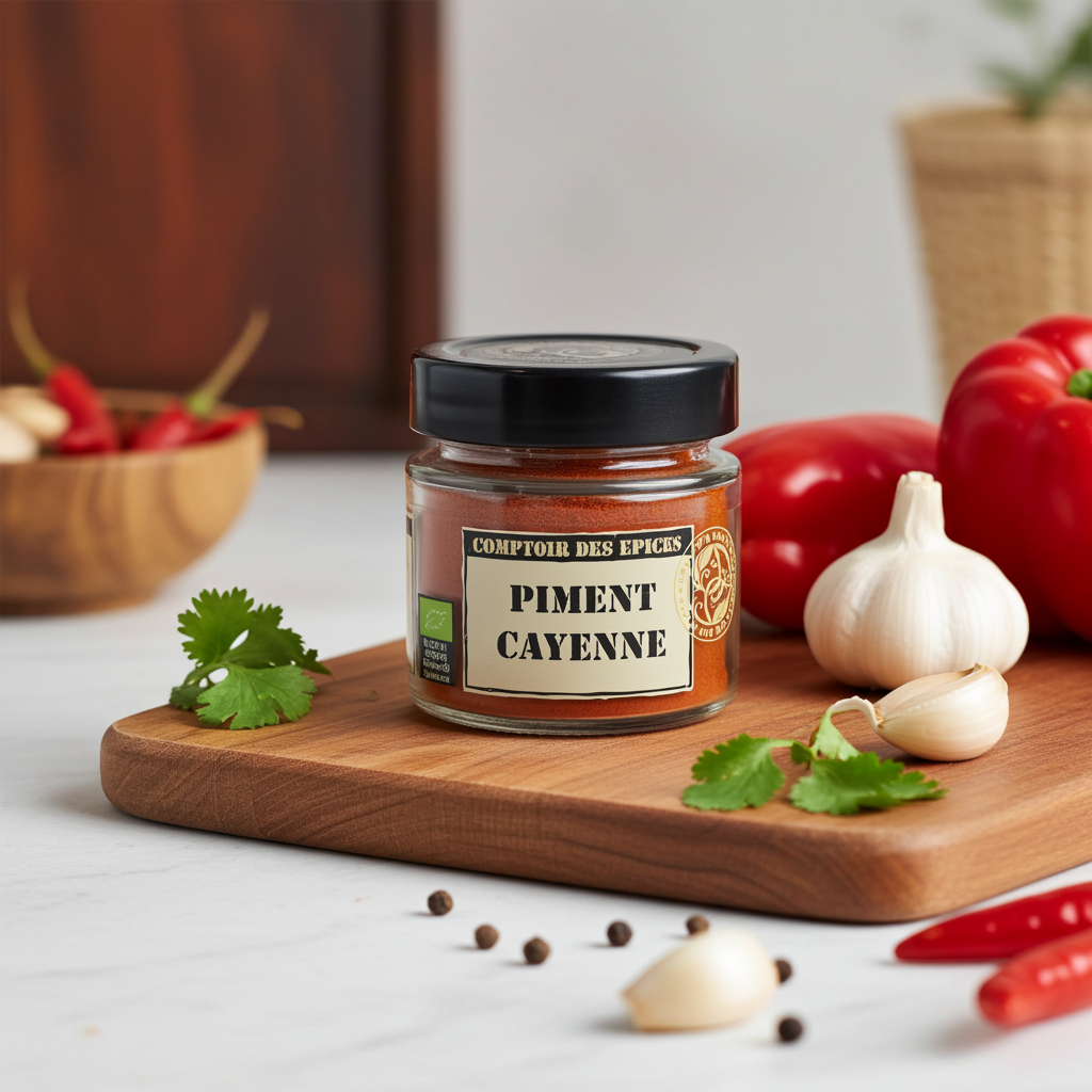 Cayenne Pepper Bio 55g | Comptoir des Épices