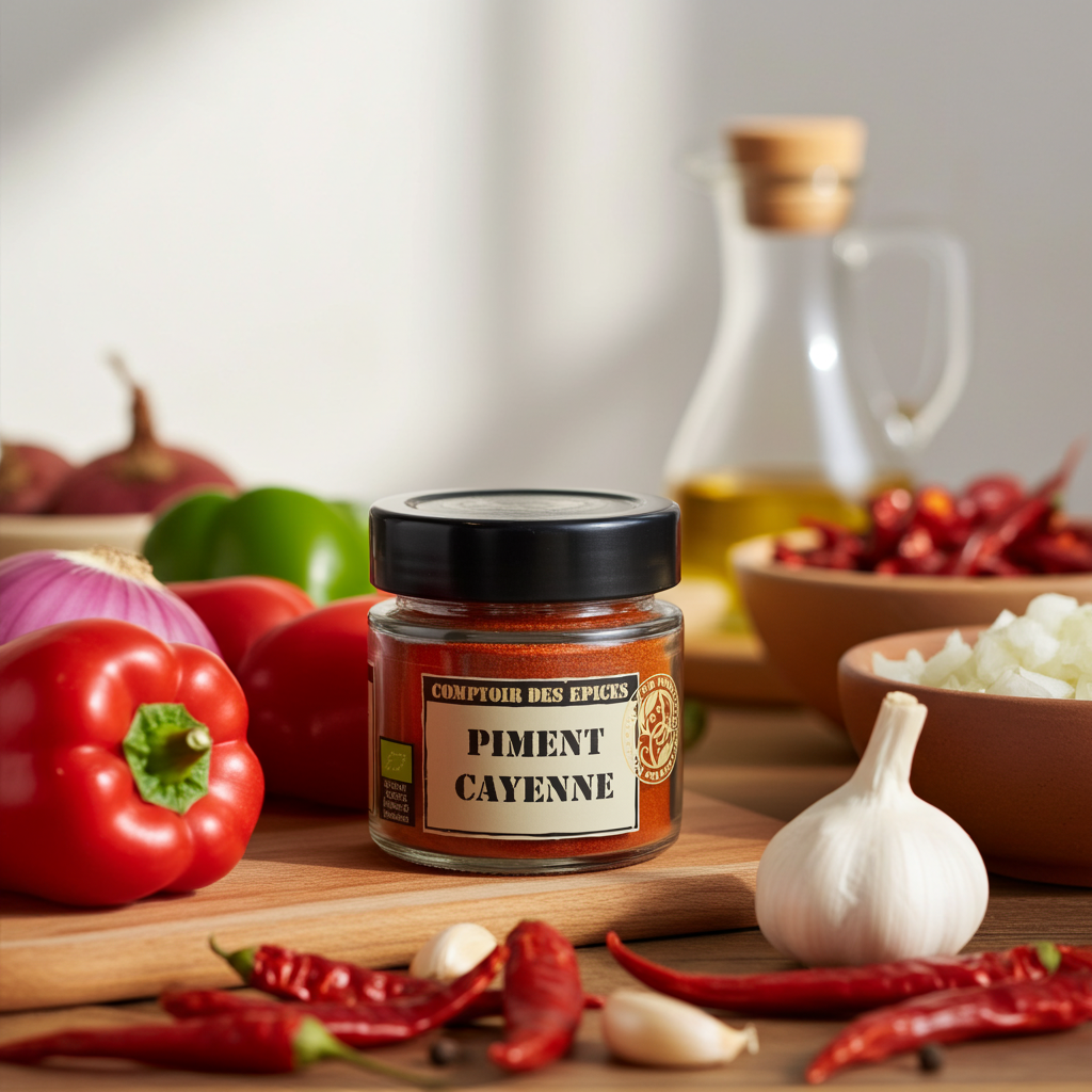 Cayenne Pepper Bio 55g | Comptoir des Épices