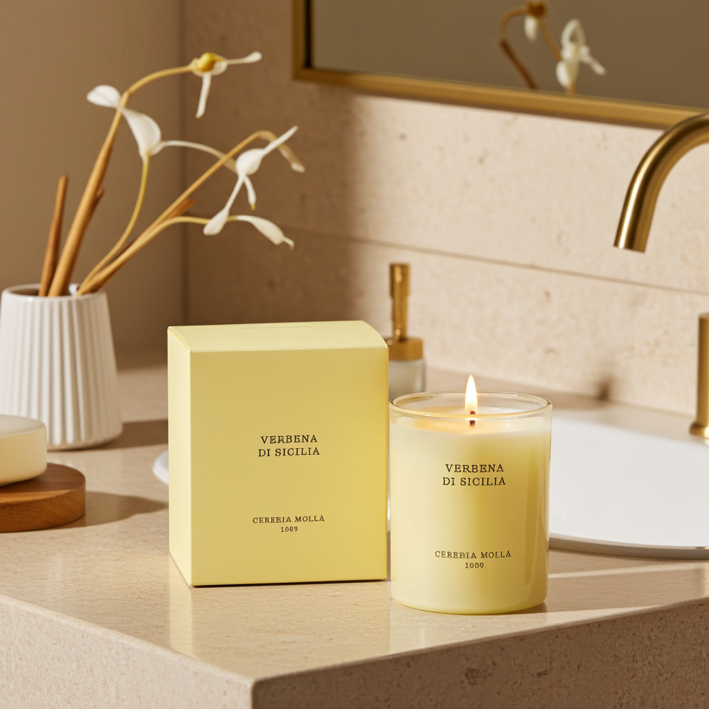 Bougie Parfumée Verbena di Sicilia 230g | Cereria Mollá 1899