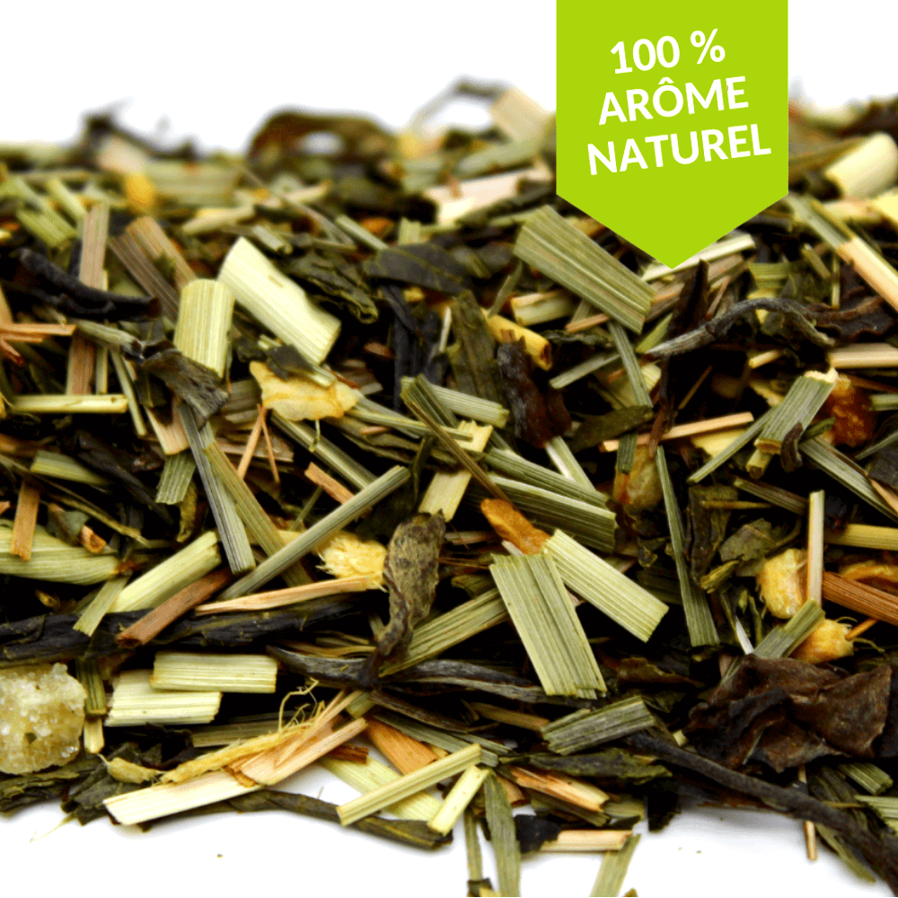Organic Ginger Lemon Green Tea