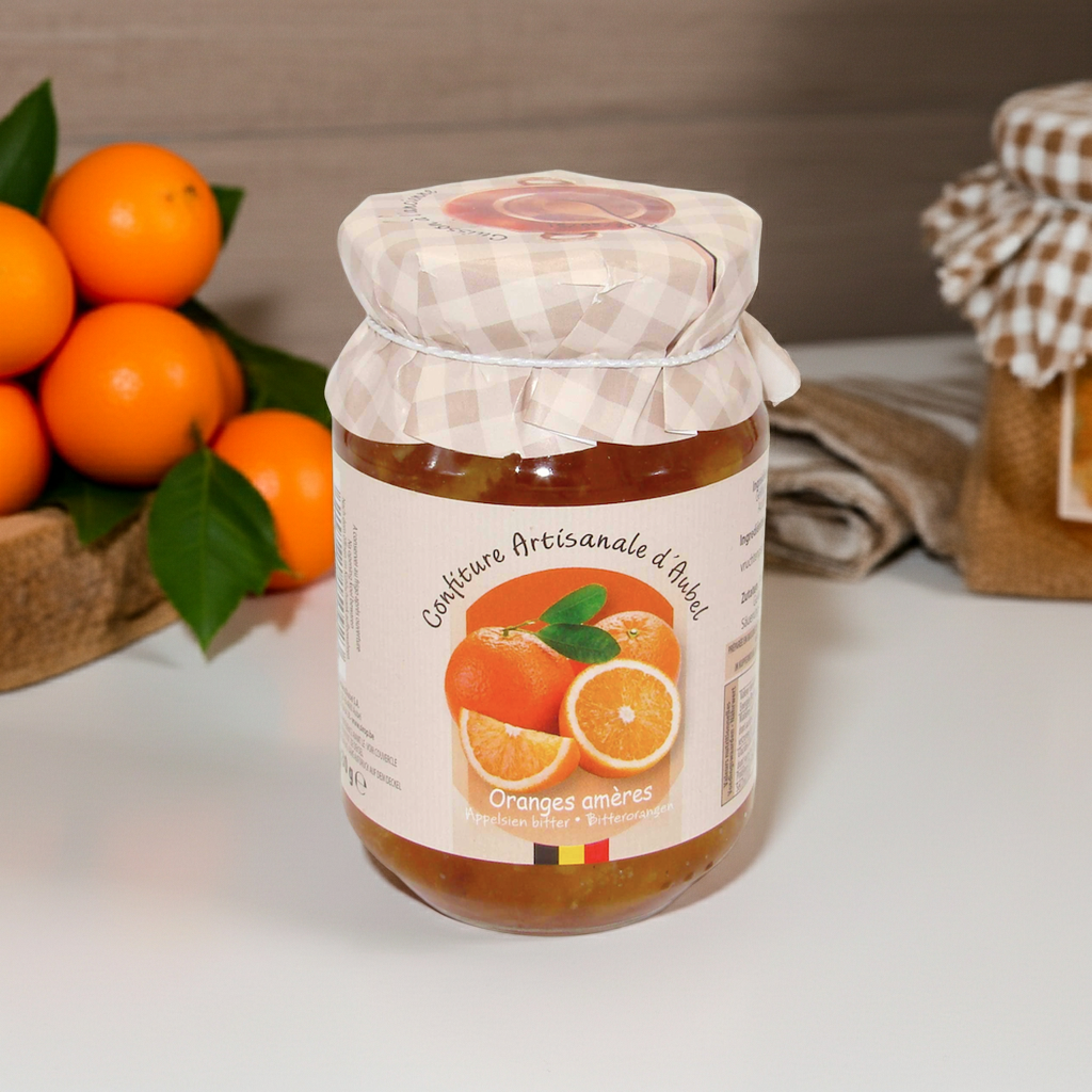 Ambachtelijke sinaasappeljam 330 g | Aubel Siroopfabriek