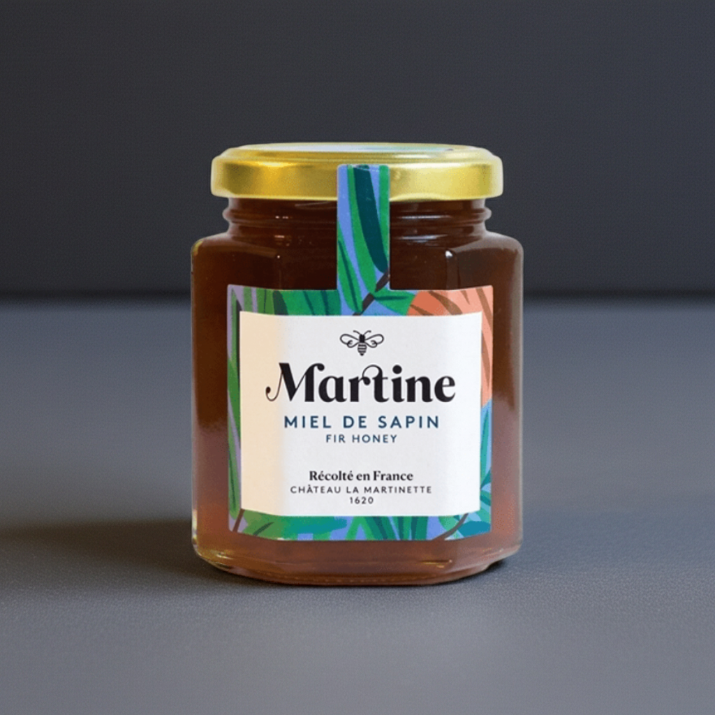 Miel de Sapin Artisanal 250g | Miel Martine