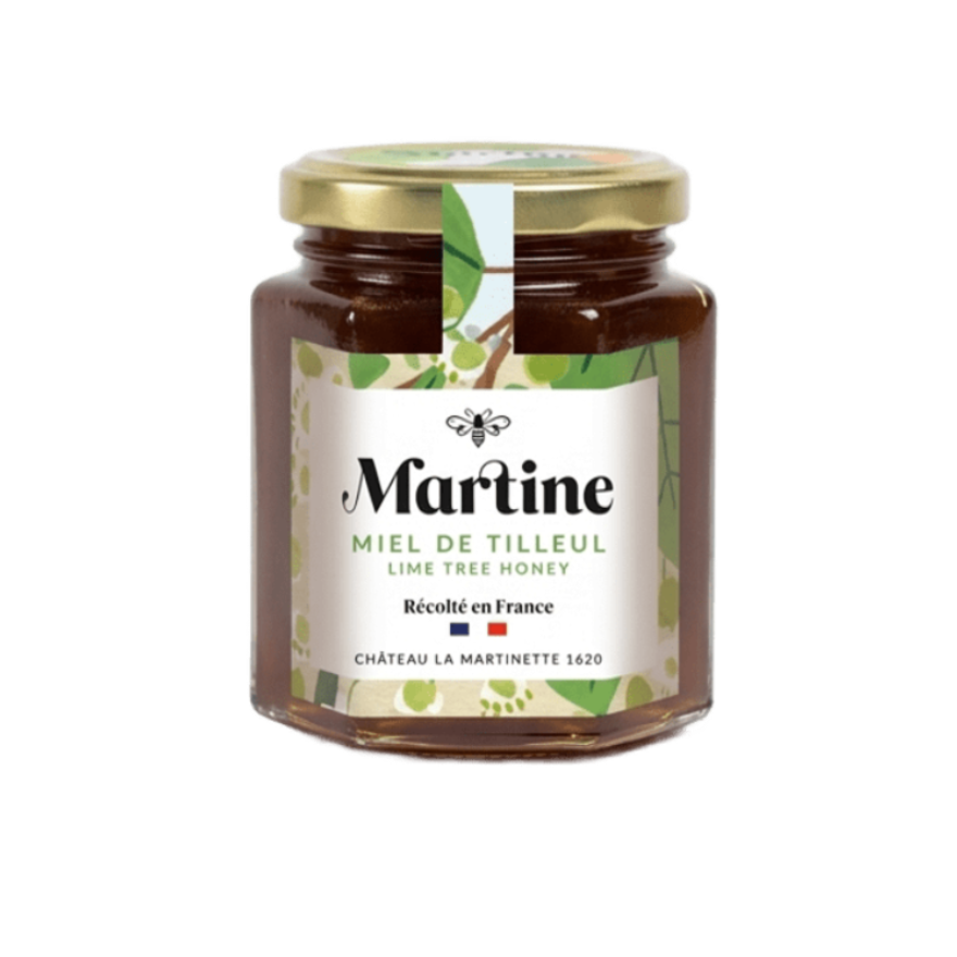 Miel de Tilleul Artisanal 250g | Miel Martine