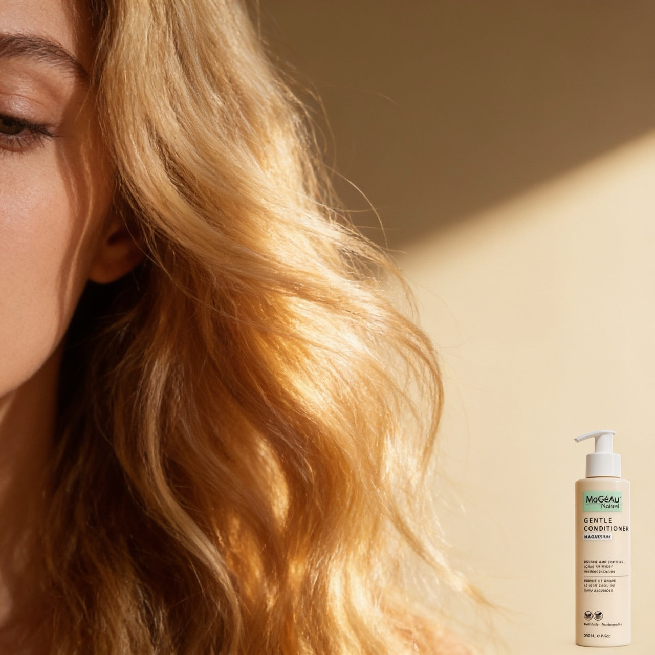 Après-Shampooing au Magnésium pour Cuir Chevelu Sensible & Irrité | MaGéAu Naturel