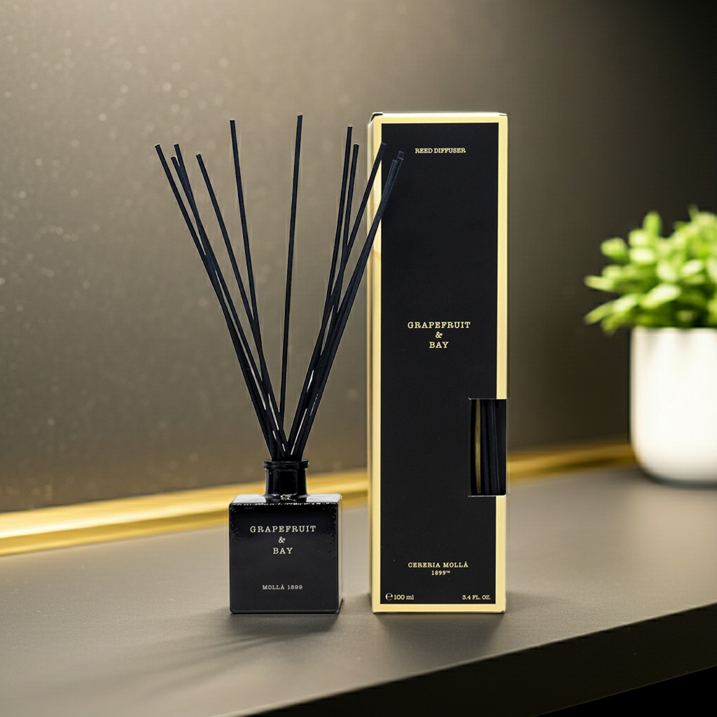 Mikado Grapefruit &amp; Bay Diffuser 100ml | Cereria Molla 1899