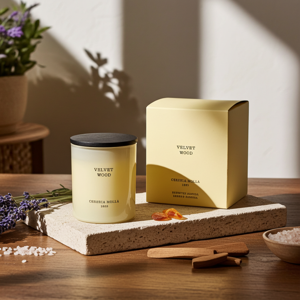 Bougie Parfumée Velvet Wood 230g | Cereria Mollá 1899