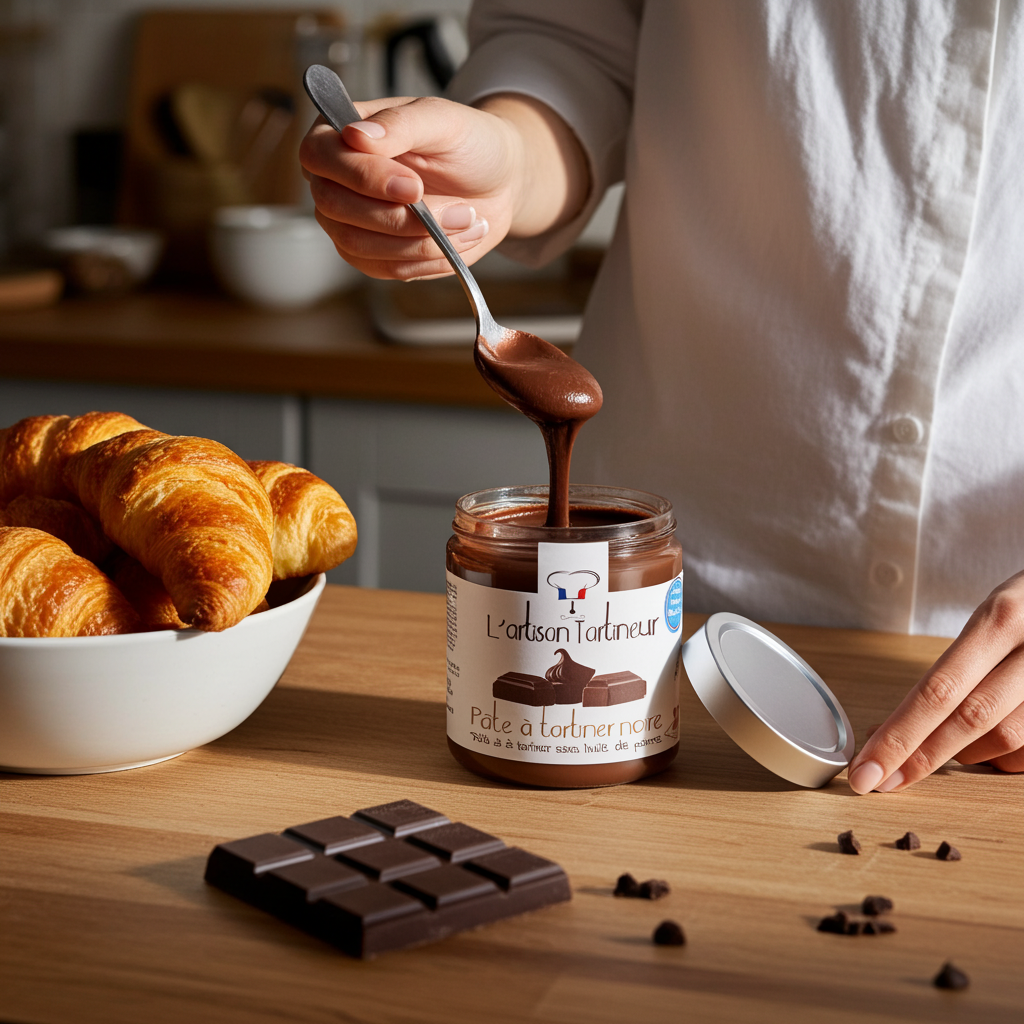 Pâte à Tartiner Chocolat Noir 230g | L’Artisan Tartineur