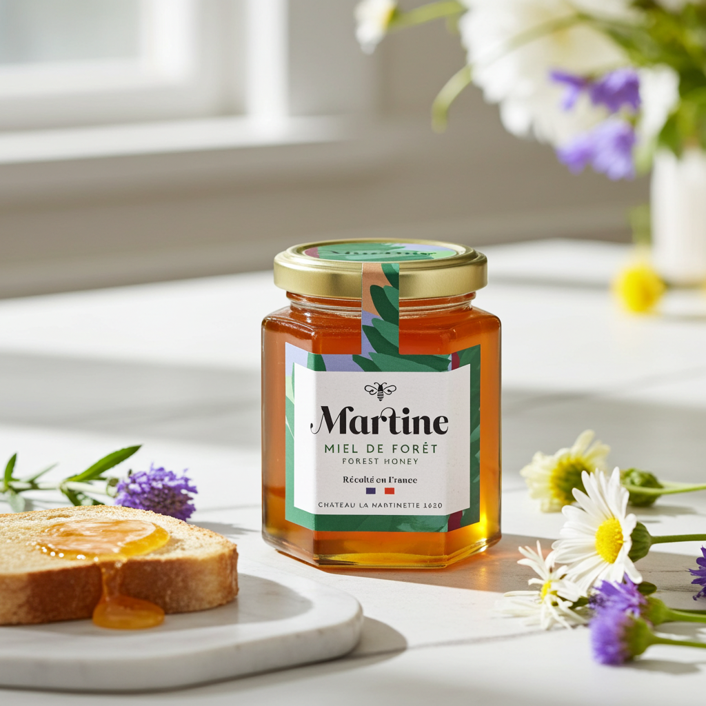 Ambachtelijke boshoning 250 g | Martine Honing