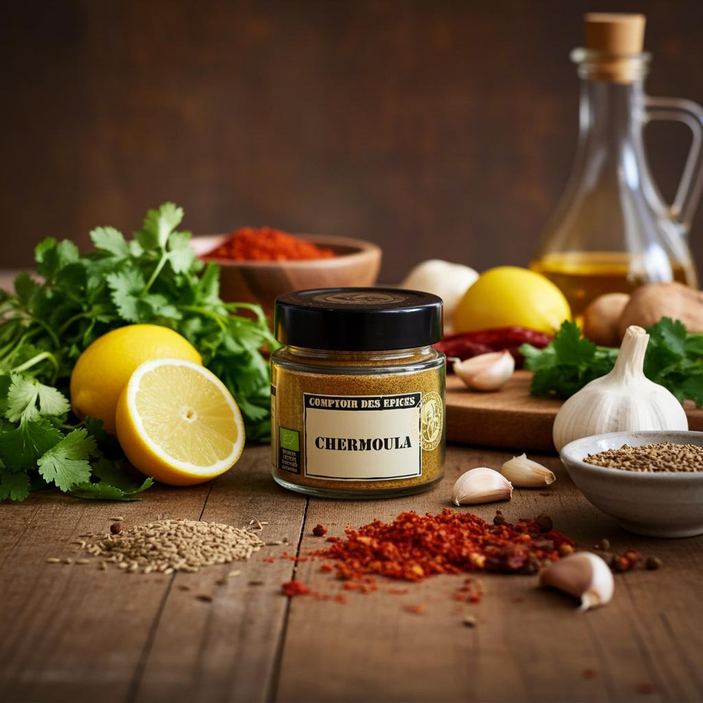 Chermoula Bio 50g | Comptoir des Épices