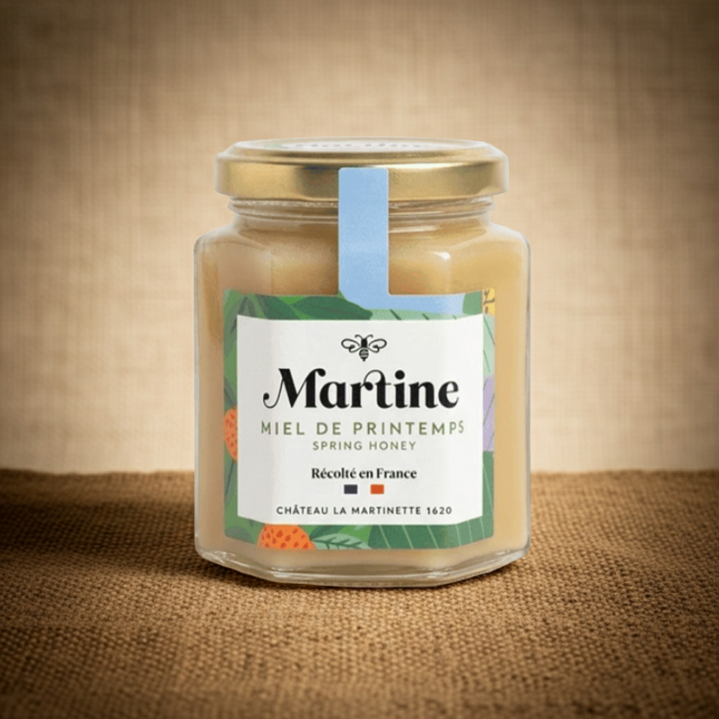Miel de Printemps Artisanal 250g | Miel Martine