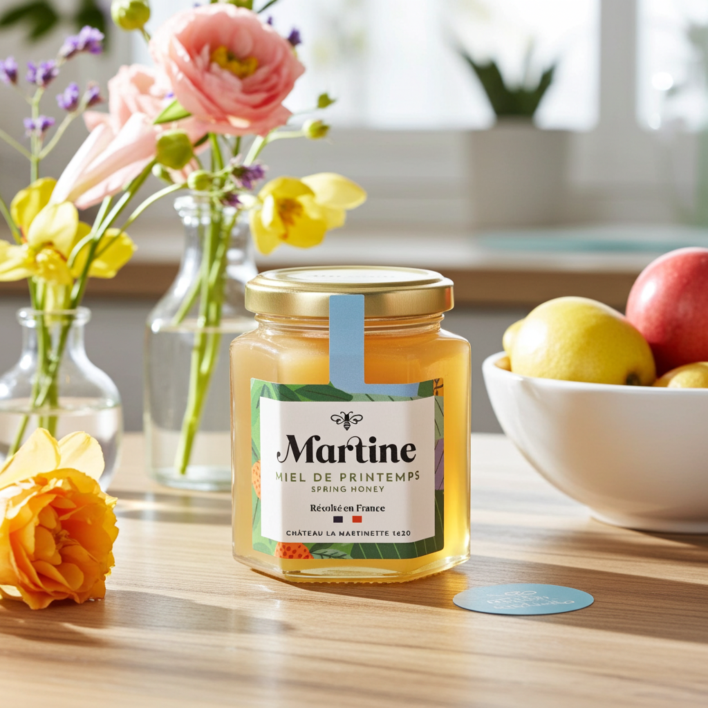 Miel de Printemps Artisanal 250g | Miel Martine