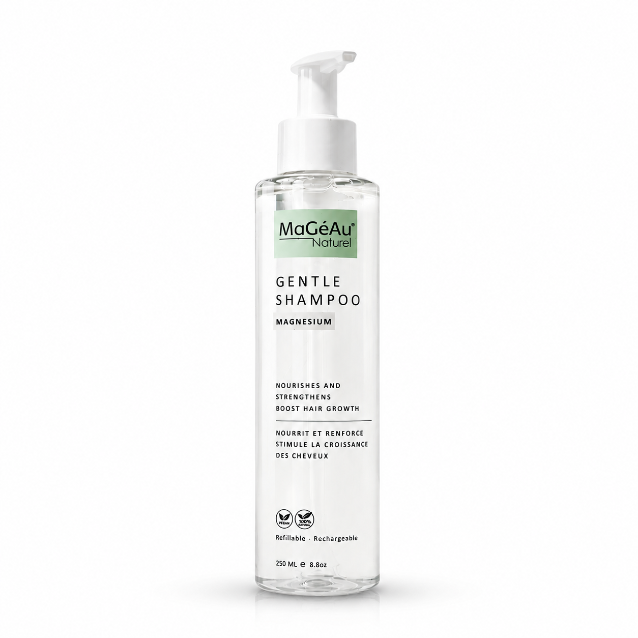 Shampooing au Magnésium pour Cuir Chevelu Sensible & Stressé | MaGéAu Naturel
