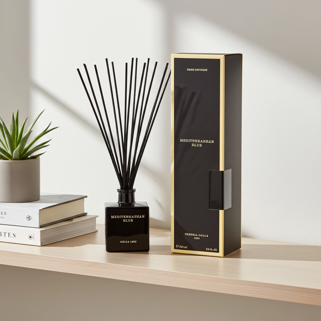 Mikado Mediterrane Blauwe Diffusor 100ml | Cereria Molla 1899