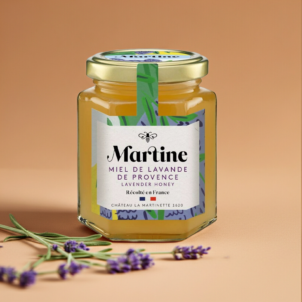 Ambachtelijke lavendelhoning 250 g | Martine Honing