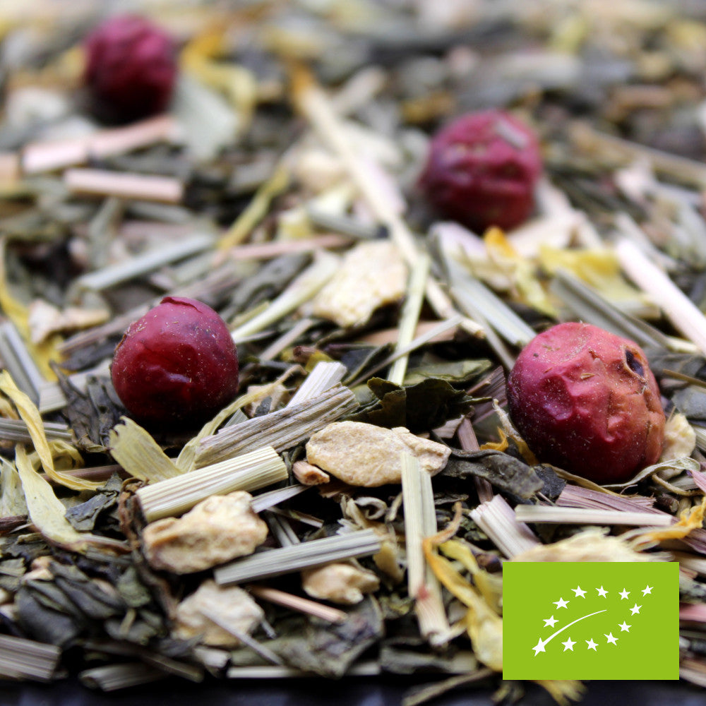 Thé Vert Canneberge Gingembre 100g | FBKT