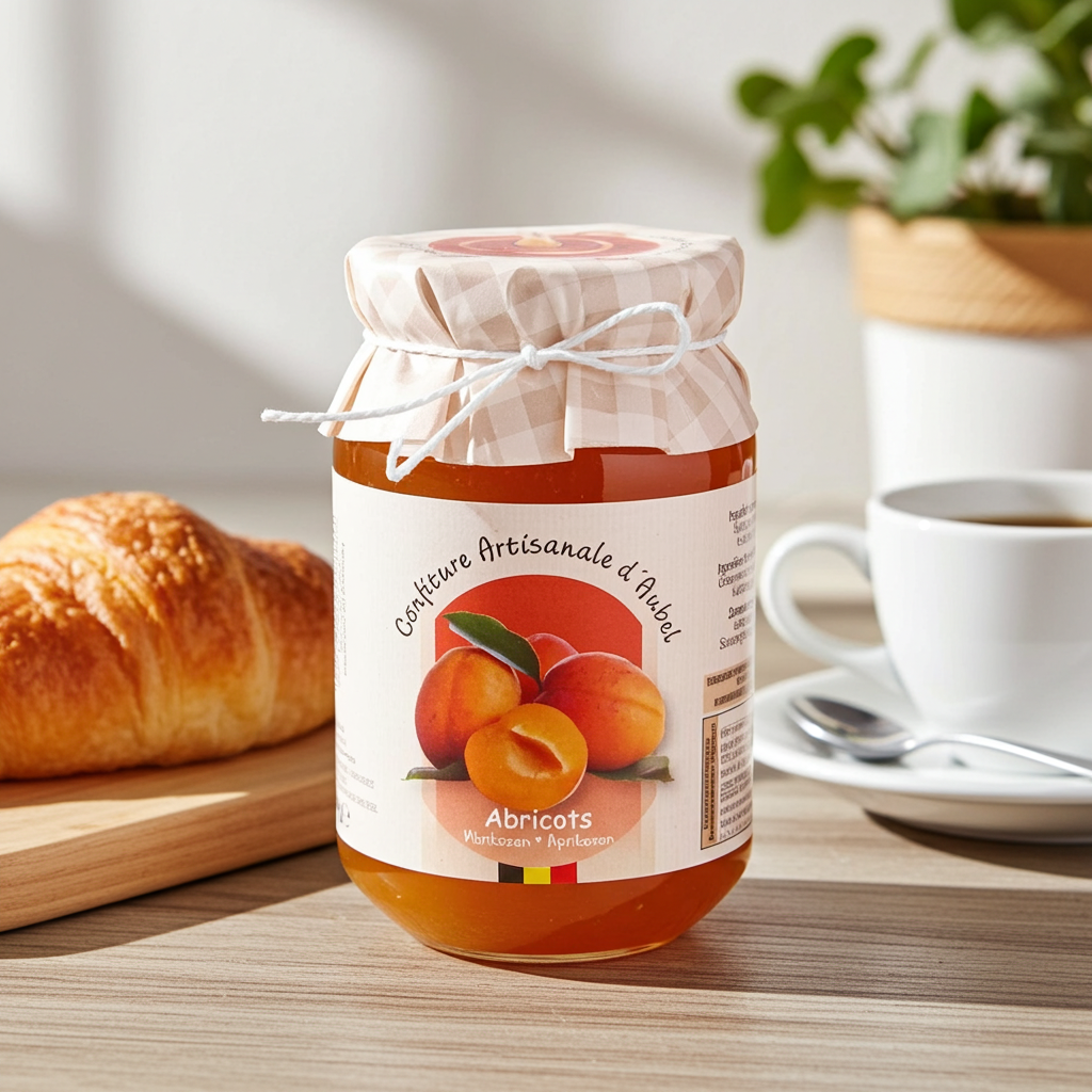 Confiture Artisanale Abricot 330g I Siroperie d'Aubel