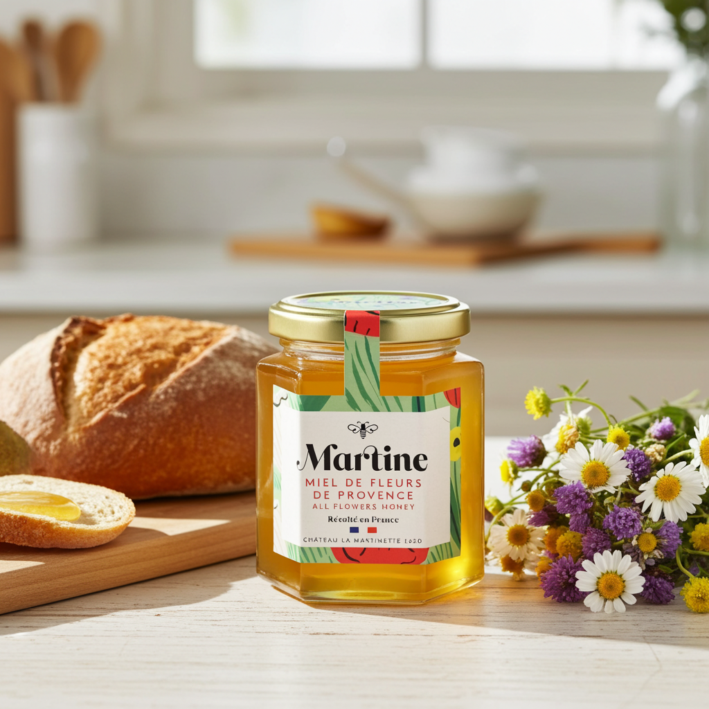 Ambachtelijke bloemenhoning 250 g | Martine Honing